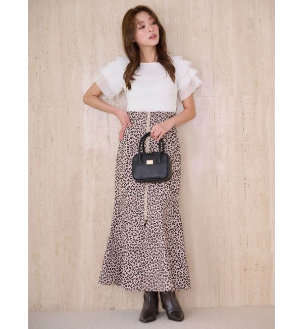 MERCURYDUO「フロントZIPマーメイドスカート」|スカート|