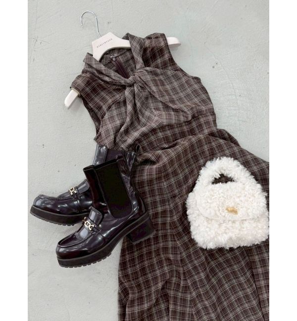 MERCURYDUO「プードルファーバッグ」|ハンドバッグ|