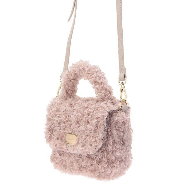 MERCURYDUO「プードルファーバッグ」|ハンドバッグ|