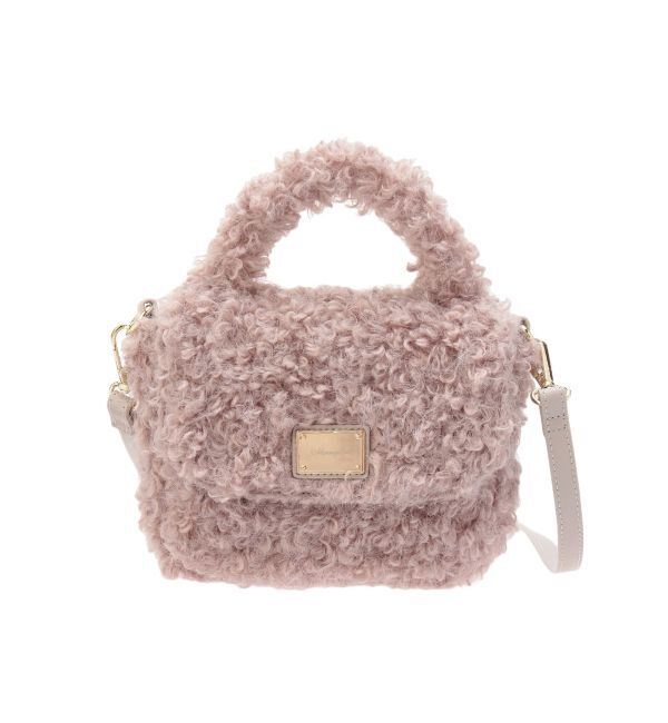 MERCURYDUO「プードルファーバッグ」|ハンドバッグ|