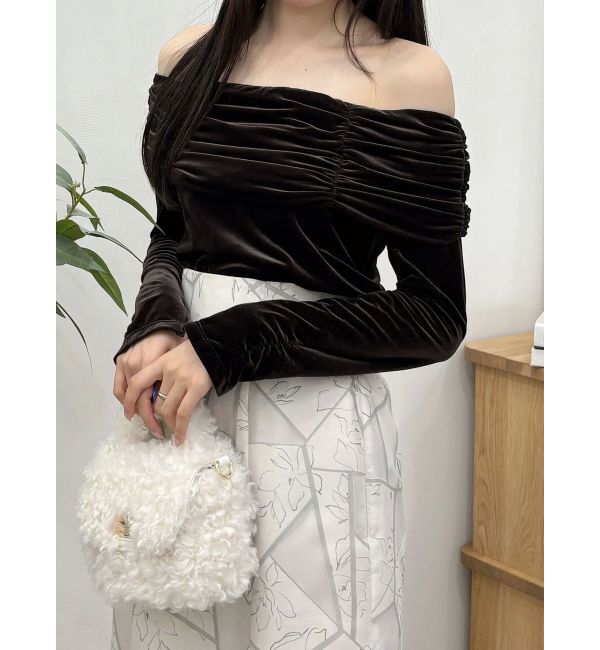 MERCURYDUO「プードルファーバッグ」|ハンドバッグ|