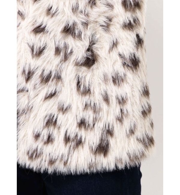 MERCURYDUO「ファーライクシャギーミドルカーディガン」|カーディガン|