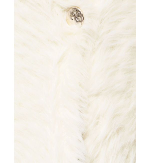 MERCURYDUO「ファーライクシャギーミドルカーディガン」|カーディガン|