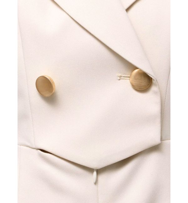 MERCURYDUO「フィットアンドフレアジャケットミニロンパース」|その他|