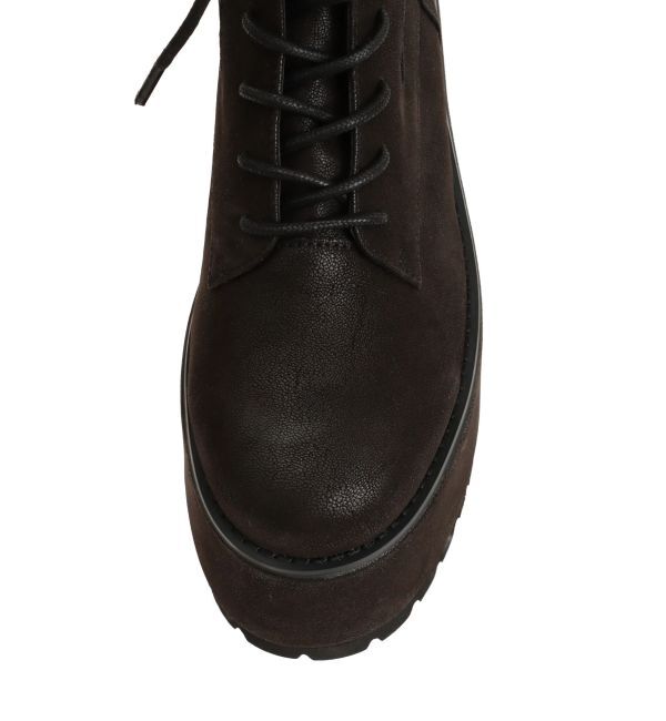 MURUA「プラットフォームレースアップブーツ」|ロングブーツ|