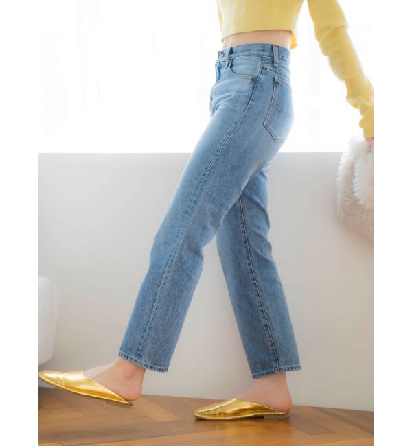 Ungrid「ヴィンテージストレートデニム」|デニム|