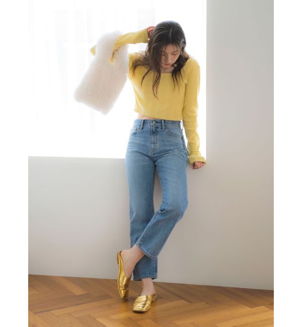 Ungrid「ヴィンテージストレートデニム」|デニム|