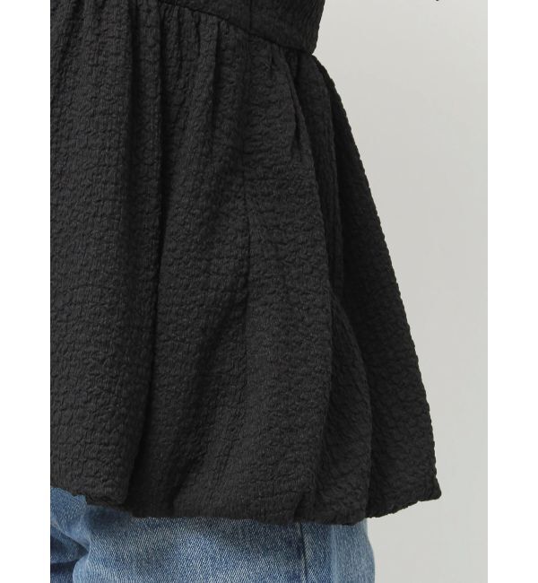 Ungrid「【WEB限定】バルーンデザインジャカードキャミ」|キャミソール|