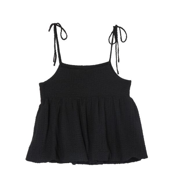 Ungrid「【WEB限定】バルーンデザインジャカードキャミ」|キャミソール|