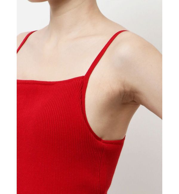 Ungrid「スクエアネックニットキャミ」|キャミソール|