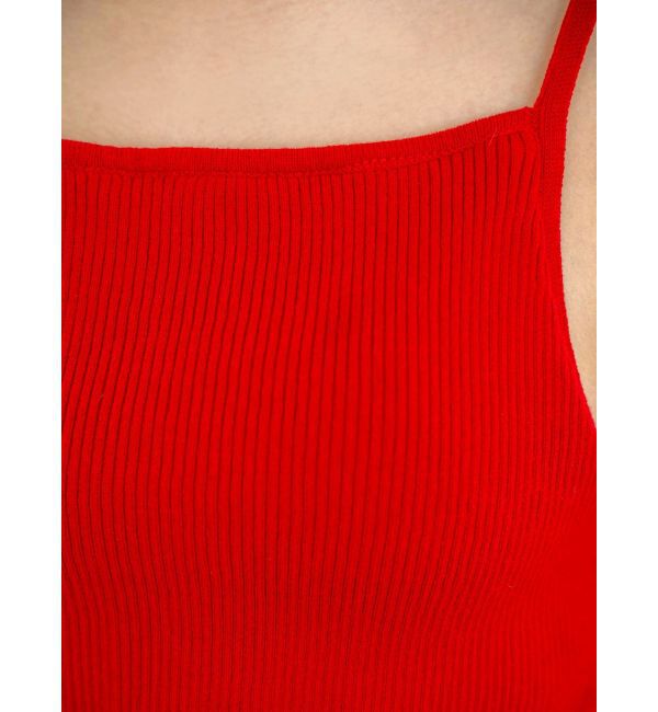 Ungrid「スクエアネックニットキャミ」|キャミソール|