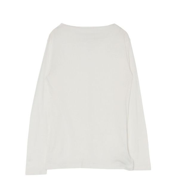 Ungrid「オフショルデザインシアーロングスリーブTee」|Tシャツ・カットソー|