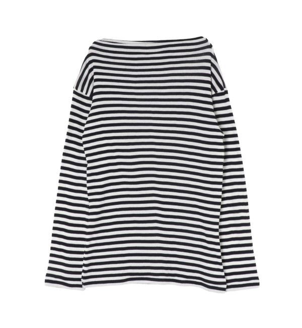 Ungrid「オフショルデザインシアーロングスリーブTee」|Tシャツ・カットソー|