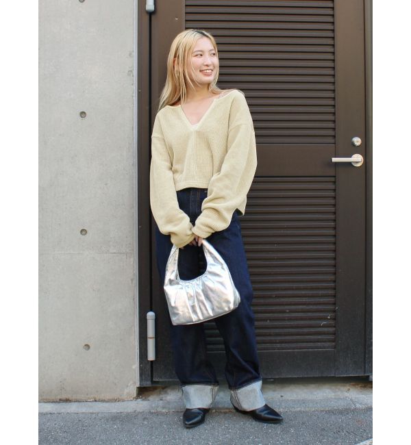 Ungrid「モールダブルフェイスロングスリーブTee」|Tシャツ・カットソー|