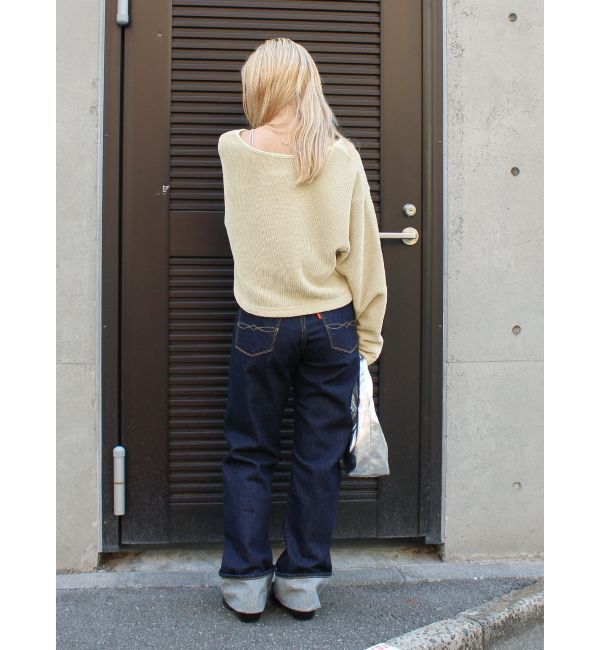 Ungrid「モールダブルフェイスロングスリーブTee」|Tシャツ・カットソー|