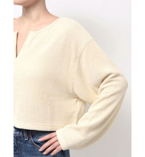 Ungrid「モールダブルフェイスロングスリーブTee」|Tシャツ・カットソー|