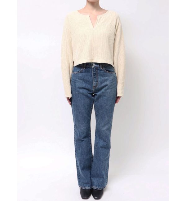 Ungrid「モールダブルフェイスロングスリーブTee」|Tシャツ・カットソー|