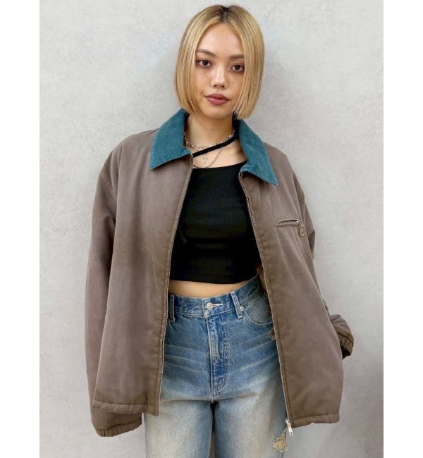 EVRIS「E MOTIF ワークブルゾン」|ブルゾン・スタジャン|