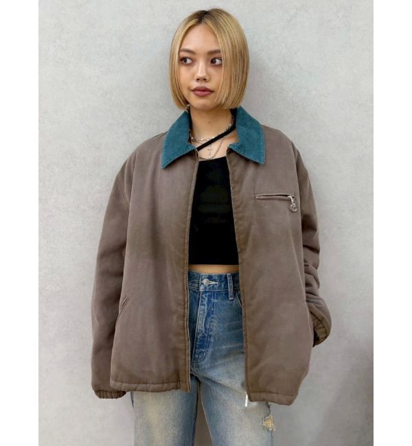 EVRIS「E MOTIF ワークブルゾン」|ブルゾン・スタジャン|