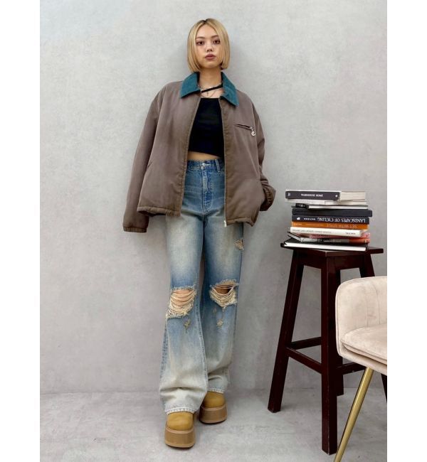 EVRIS「E MOTIF ワークブルゾン」|ブルゾン・スタジャン|