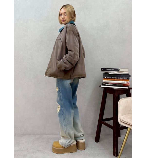 EVRIS「E MOTIF ワークブルゾン」|ブルゾン・スタジャン|