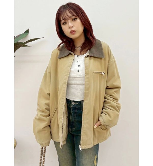 EVRIS「E MOTIF ワークブルゾン」|ブルゾン・スタジャン|