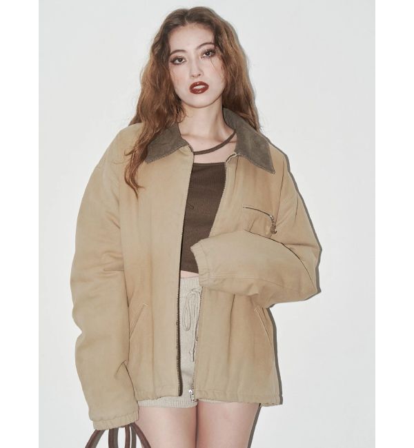 EVRIS「E MOTIF ワークブルゾン」|ブルゾン・スタジャン|