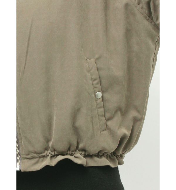 EVRIS「ボリュームギャザーショートMA-1」|ブルゾン・スタジャン|