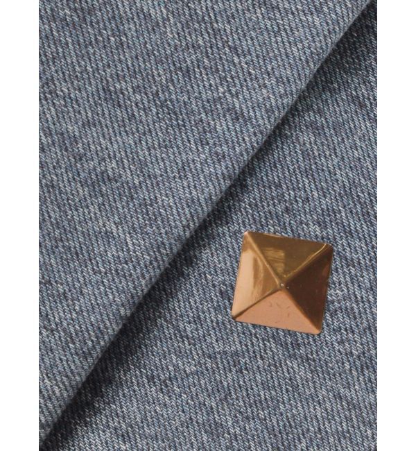 EVRIS「MIX MOTIF ワイドデニムパンツ」|デニム|