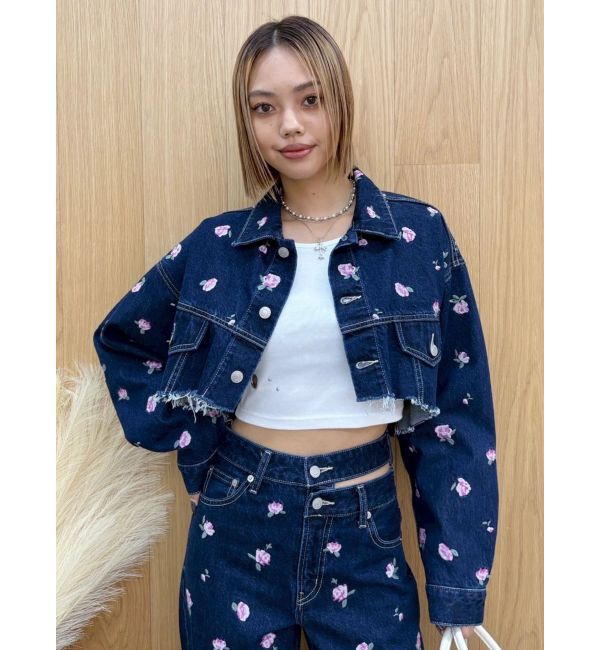 EVRIS「アイレットクロップドロンＴ」|Tシャツ・カットソー|