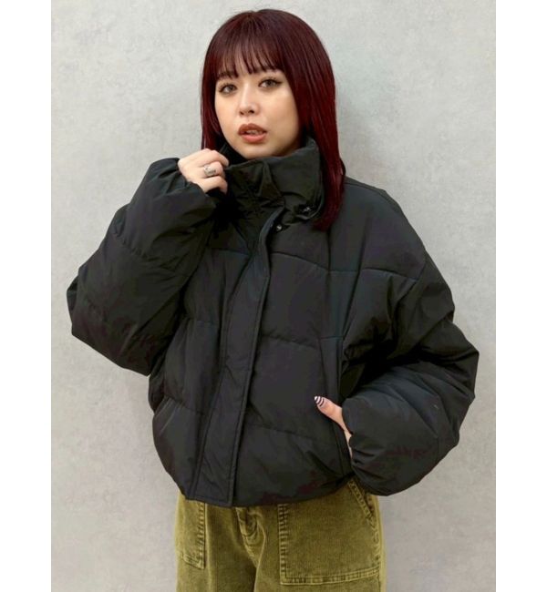 EVRIS「2WAYエアリークロップドブルゾン」|ダウン|