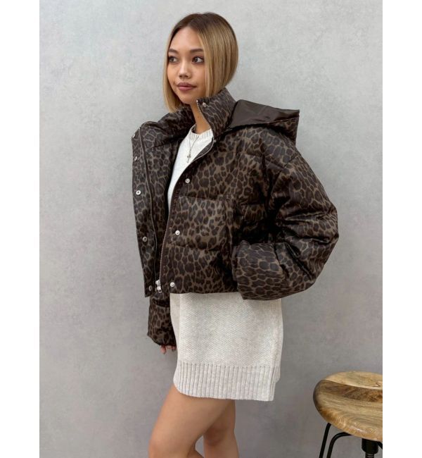 EVRIS「2WAYエアリークロップドブルゾン」|ダウン|