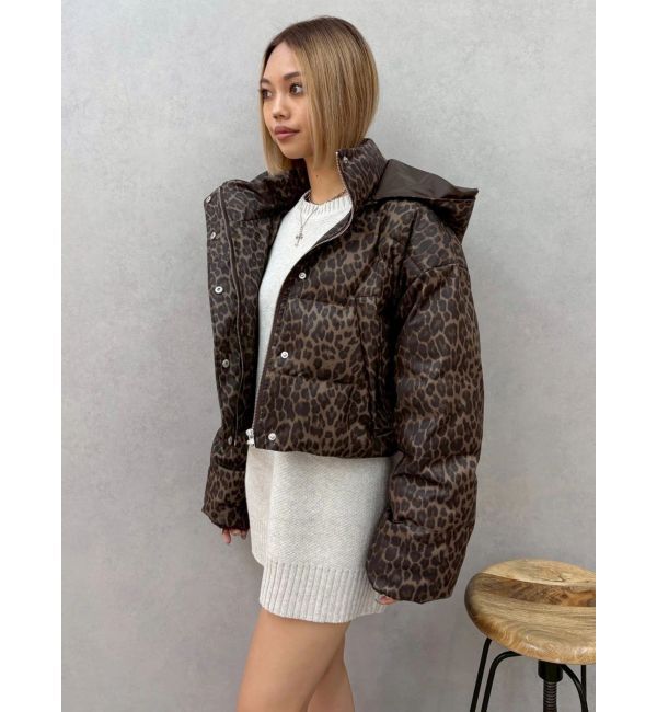 EVRIS「2WAYエアリークロップドブルゾン」|ダウン|