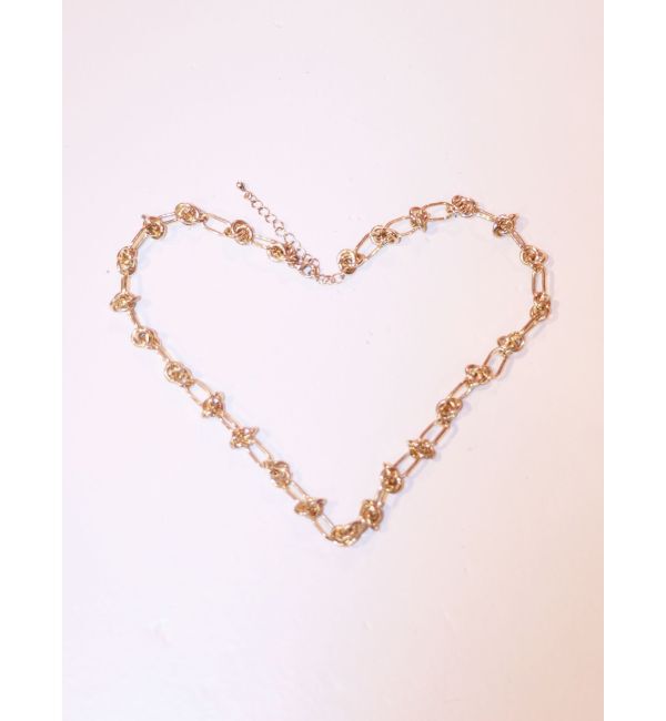 jouetie「ワイヤーライクチェーンチョーカー」|ネックレス|