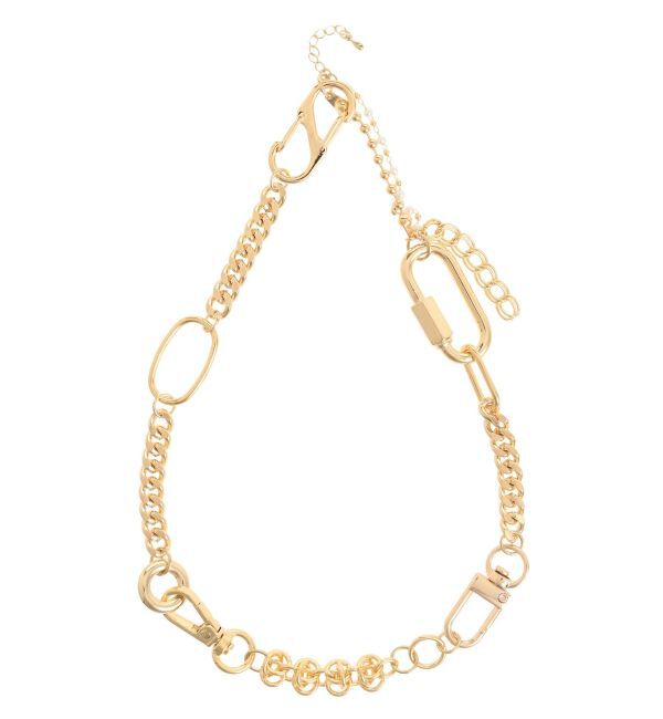 jouetie「カラビナチェーンネックレス」|ネックレス|