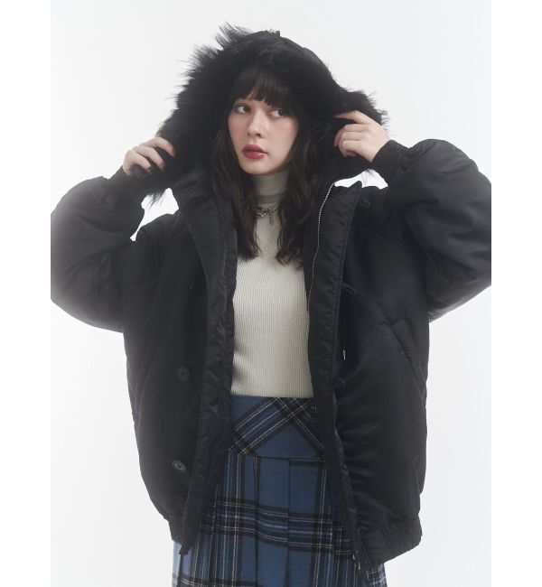 jouetie「ベーシックカラーハイネックニット」|ニット・セーター|