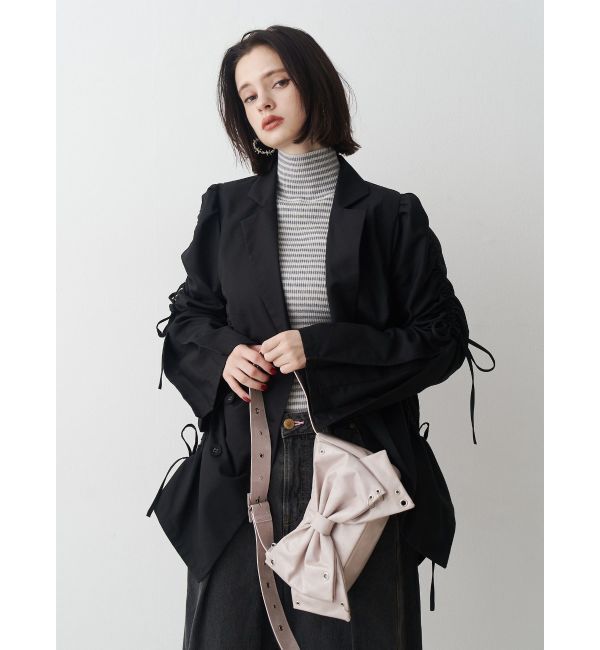 jouetie「ベーシックカラーハイネックニット」|ニット・セーター|