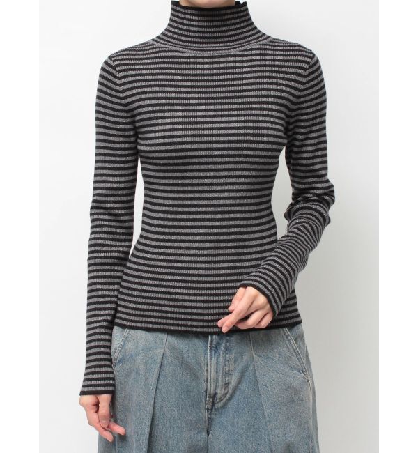 jouetie「ベーシックカラーハイネックニット」|ニット・セーター|
