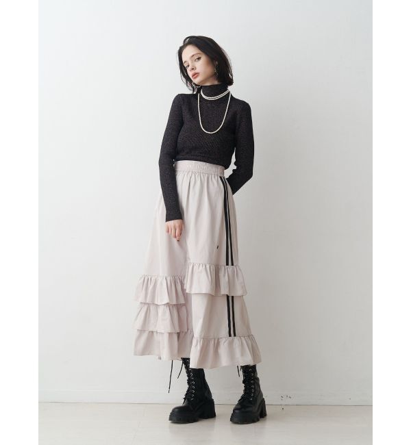 jouetie「ベーシックカラーハイネックニット」|ニット・セーター|