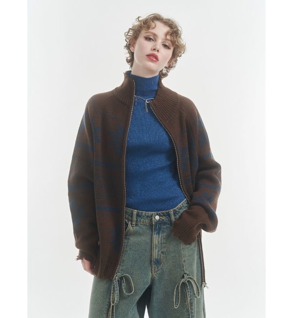 jouetie「ベーシックカラーハイネックニット」|ニット・セーター|