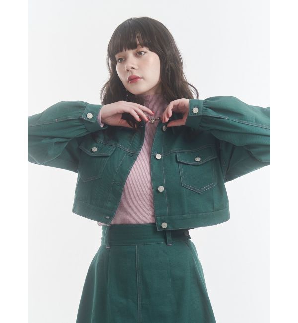 jouetie「ベーシックカラーハイネックニット」|ニット・セーター|ピンク