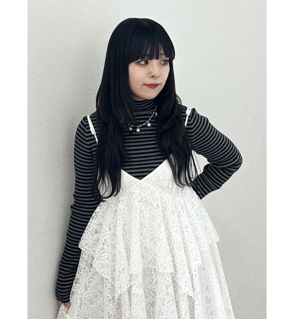 jouetie「ベーシックカラーハイネックニット」|ニット・セーター|ダークミックス