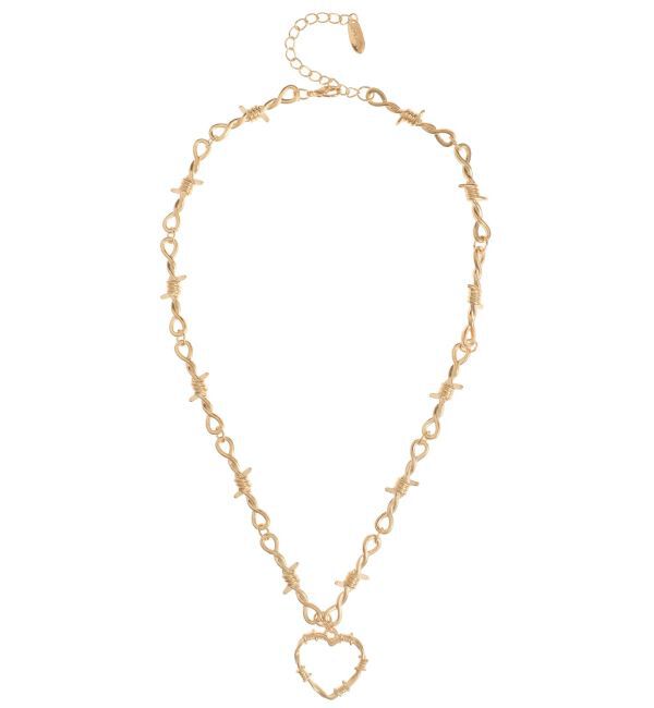 jouetie「ワイヤーライクハートネックレス」|ネックレス|