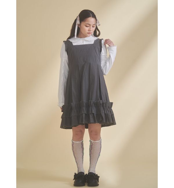 merry jenny「frilly polo tops」|ポロシャツ|