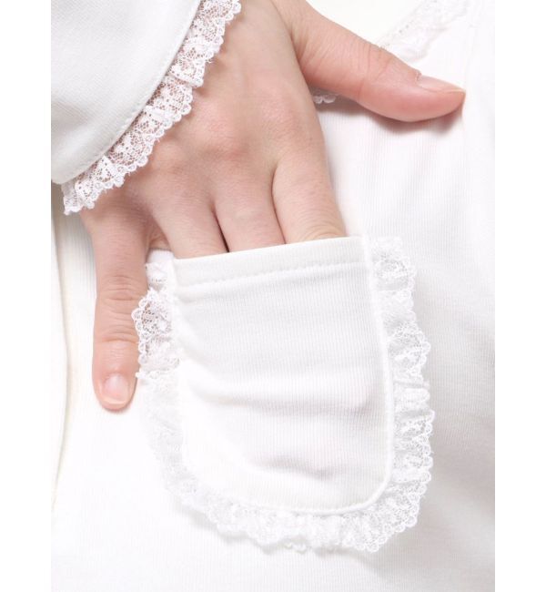 merry jenny「frilly polo tops」|ポロシャツ|