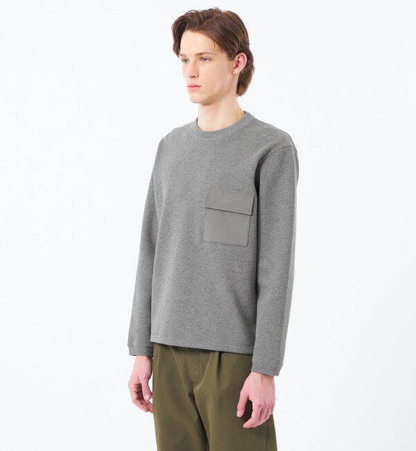 MACKINTOSH PHILOSOPHY「リブダンボールニット スピンドルロンT」|Tシャツ・カットソー|