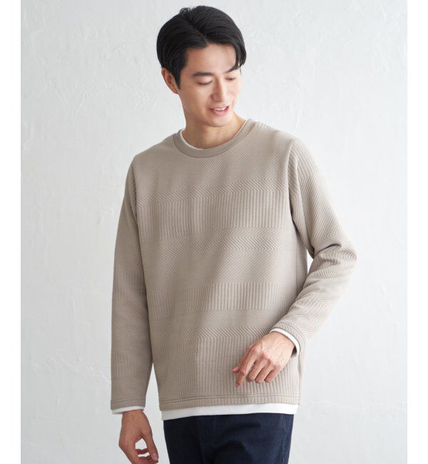 ikka「ランダムフクレジャカードレイヤード」|パーカー|