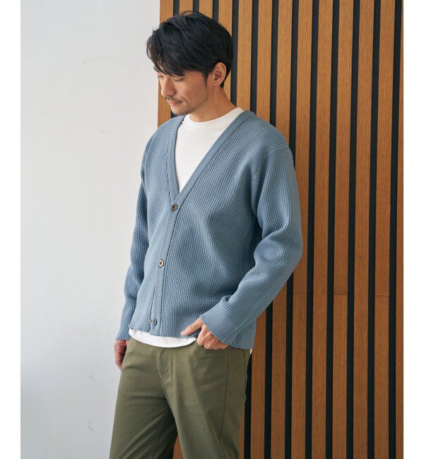 ikka「【2点セット】GOKU楽ニットカーデインナーセット」|その他|