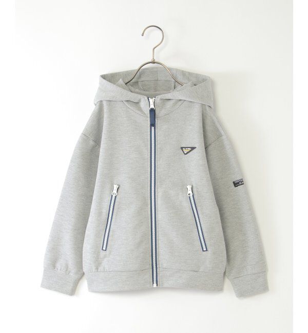 ikka kids「ポンチＺＩＰハイショクＺＩＰＰＫ」|Tシャツ・カットソー|モクグレー