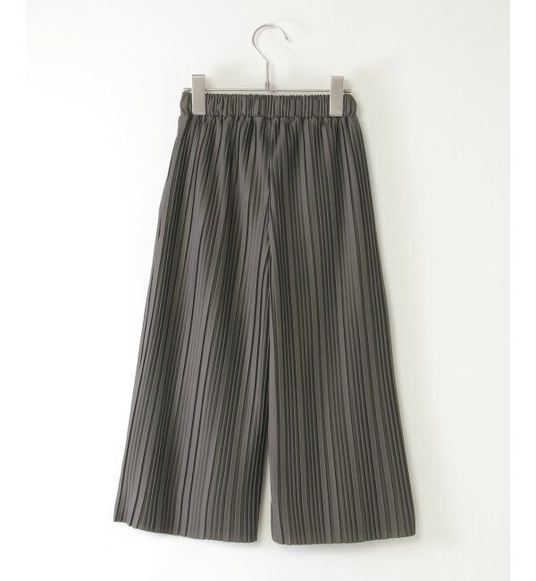 ikka kids「LKカットプリーツワイドパンツ」|その他|